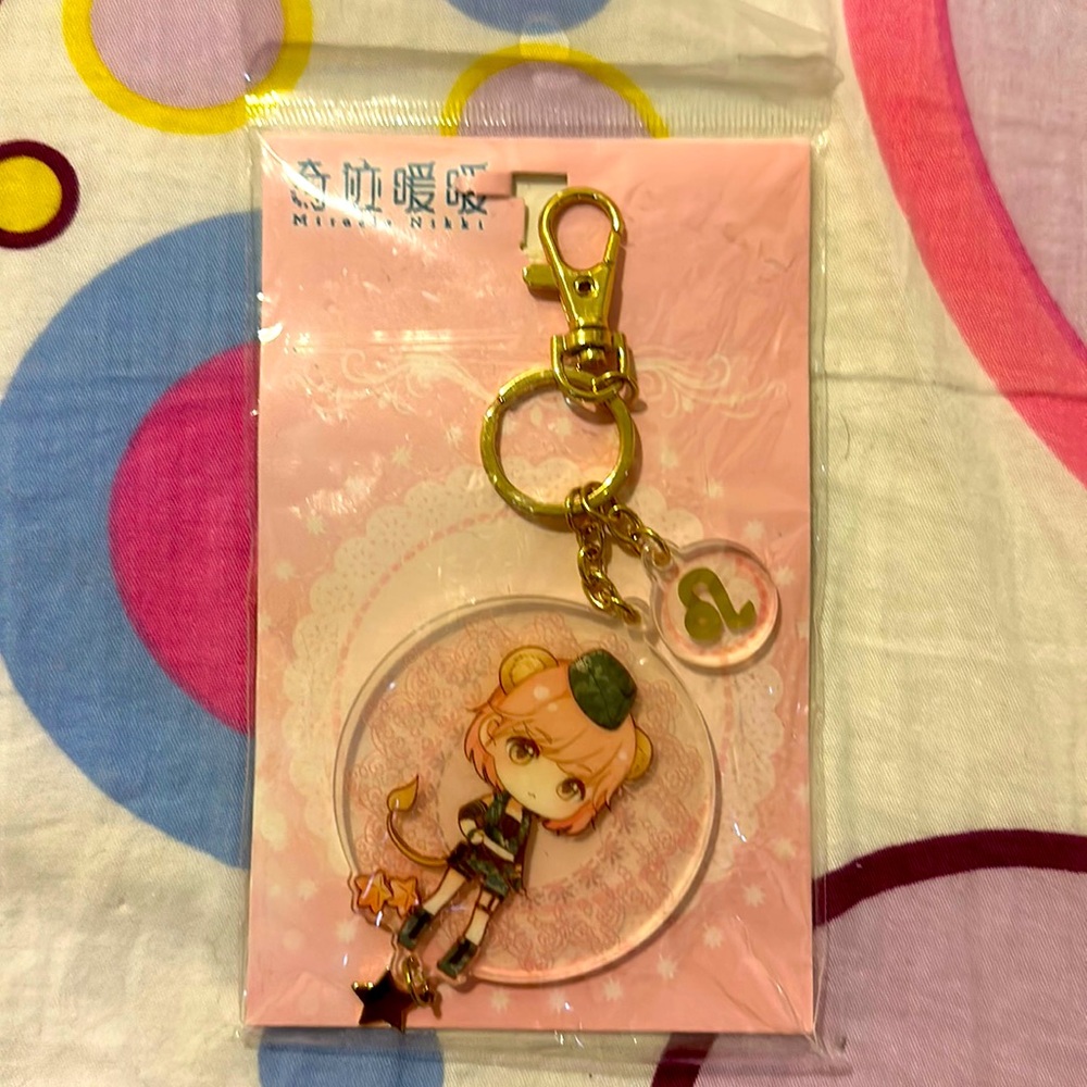 Love Nikki Zodiac LEO Keychain Pendant